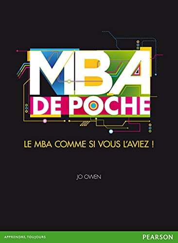 9782744065101: MBA de poche: Le MBA comme si vous l'aviez !