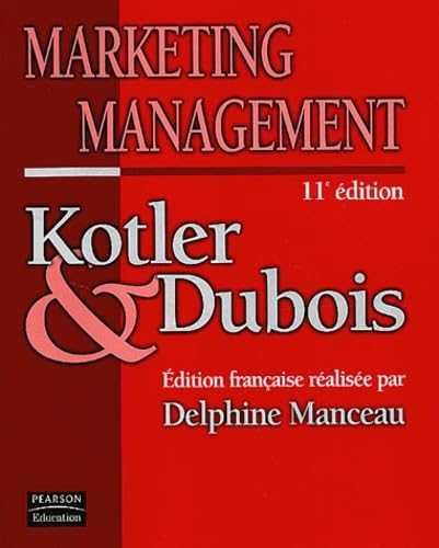 Imagen de archivo de Marketing Management a la venta por Ammareal