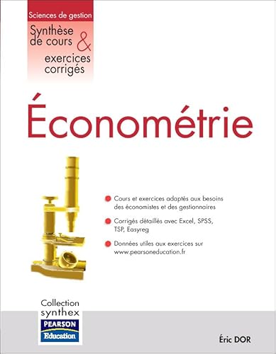 Beispielbild fr Economtrie applique : Synthse de cours et exercices corrigs zum Verkauf von Ammareal