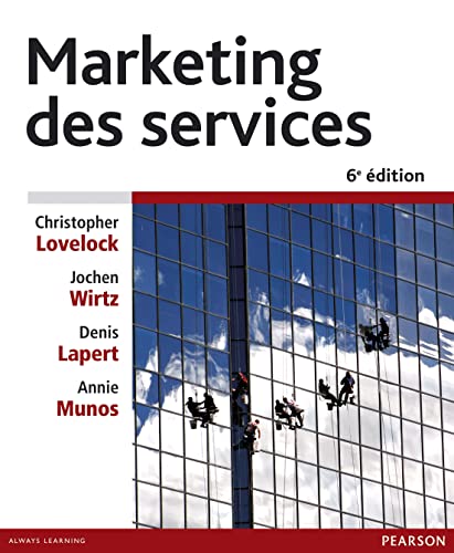 Imagen de archivo de Marketing des services 6me Ed. a la venta por Ammareal