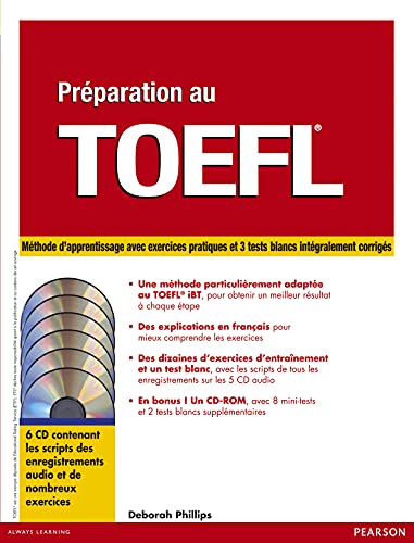 Beispielbild fr Prparation au TOEFL, version iBT : Mthode de prparation zum Verkauf von medimops