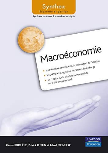 Stock image for Macroconomie Synthex for sale by Ammareal
