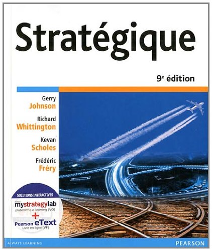 Beispielbild fr Stratgique 9e + eText + MyStrategyLab zum Verkauf von Ammareal