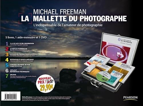 9782744095122: La mallette du photographe : L'indispensable de l'amateur de photographie, 5 livres, 1 aide-mmoire (1DVD): L'indispensable de l'amateur de photographie, 5 livres, 1 aide-mmoire