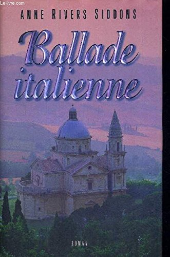 Imagen de archivo de Ballade italienne a la venta por Librairie Th  la page