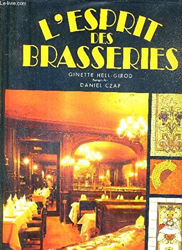 9782744108037: L'esprit des brasseries