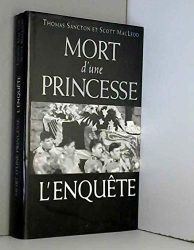Stock image for Mort d'une princesse: L'enqute for sale by Ammareal