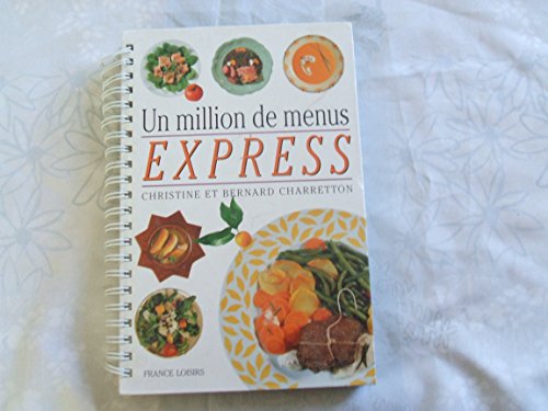 9782744122446: Un million de menus express