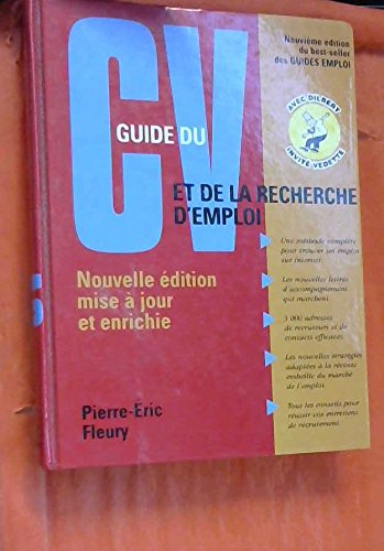 Stock image for Guide du CV et de la recherche d'emploi for sale by medimops