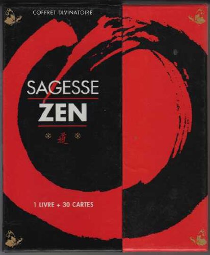 Beispielbild fr Sagesse Zen. Coffret divinatoire ( 1 livre + 30 cartes ). zum Verkauf von medimops