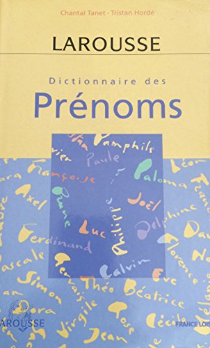 Beispielbild fr Dictionnaire des prnoms zum Verkauf von Ammareal