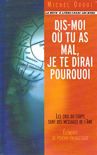 9782744165641: Dis-moi o tu as mal, je te dirai pourquoi : lments de psychonergtique