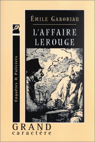 Beispielbild fr L'Affaire Lerouge zum Verkauf von Ammareal