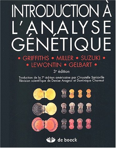 9782744500978: Introduction  l'analyse gntique