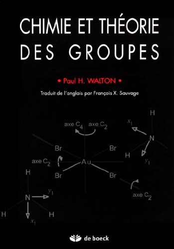 Chimie et thÃ©orie des groupes (9782744501173) by Walton, Paul H