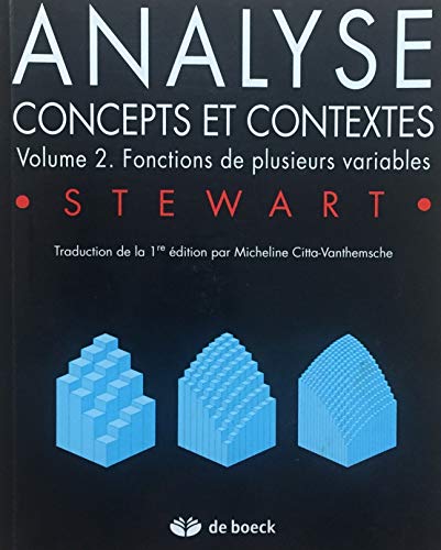Stock image for Analyse 2. fonctions de plusieurs variables - concepts et contextes for sale by Better World Books
