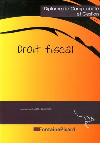 Stock image for Droit fiscal DCG for sale by Ammareal
