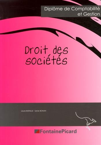 Stock image for Droit des socits DCG UE2 for sale by medimops