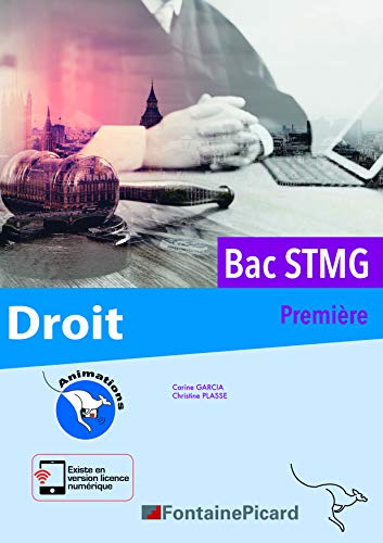 Beispielbild fr Droit, premire, bac STMG : animations zum Verkauf von LeLivreVert