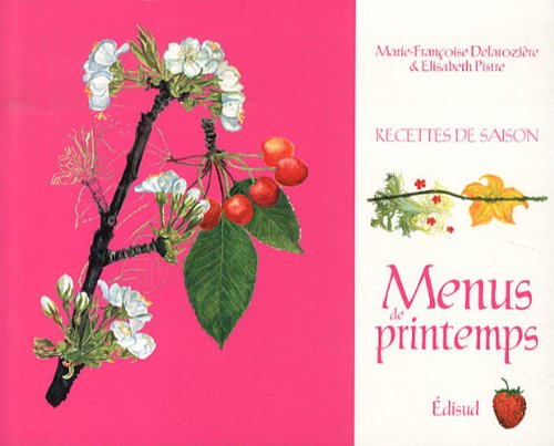 Beispielbild fr Menus de printemps zum Verkauf von medimops