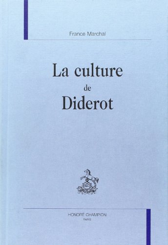 Stock image for LA CULTURE DE DIDEROT for sale by Gallix