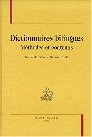 Imagen de archivo de Dictionnaires bilingues a la venta por Chapitre.com : livres et presse ancienne