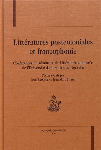 Beispielbild fr Littratures postcoloniales et francophonie zum Verkauf von Chapitre.com : livres et presse ancienne