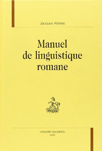 9782745304391: Manuel de linguistique romane