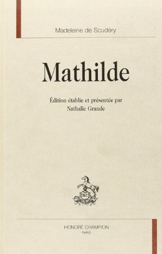 Imagen de archivo de Mathilde a la venta por Wonder Book