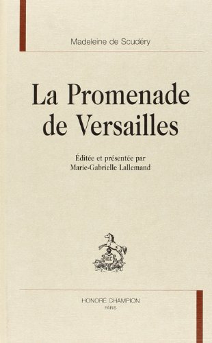 Beispielbild fr La promenade de versailles. zum Verkauf von Ammareal