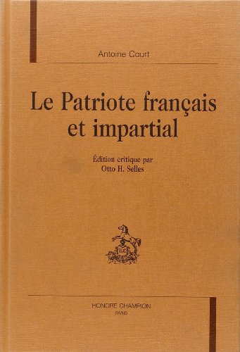 Beispielbild fr Le patriote franais et impartial zum Verkauf von Gallix