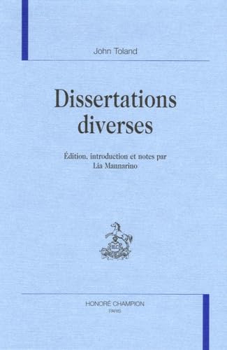 Dissertations diverses