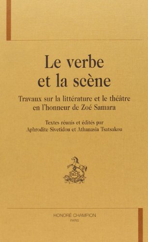 Stock image for Le verbe et la scne for sale by Chapitre.com : livres et presse ancienne