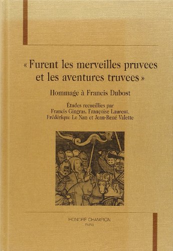 Stock image for Furent les merveilles pruvees et les aventures truvees for sale by Chapitre.com : livres et presse ancienne