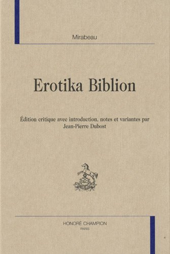 9782745318190: Erotika Biblion