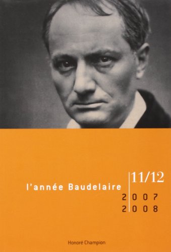 Imagen de archivo de l'anne Baudelaire 11/12 - 2007/2008 a la venta por Gallix