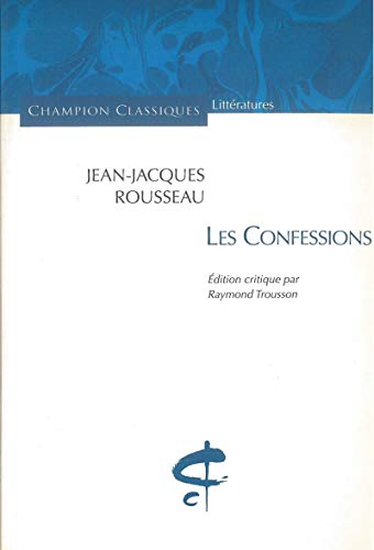 Imagen de archivo de Les Confessions a la venta por Gallix