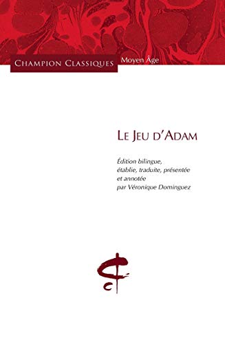 Stock image for le jeu d'Adam for sale by Better World Books