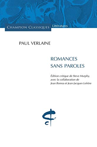 Stock image for Romances sans paroles for sale by Revaluation Books