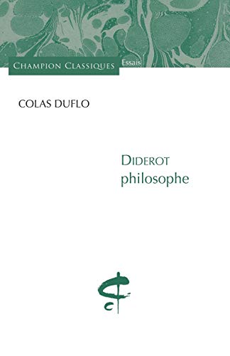 9782745325617: Diderot philosophe