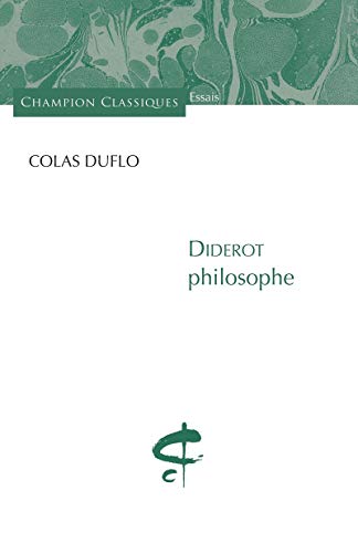 Stock image for Diderot Philosophe for sale by RECYCLIVRE