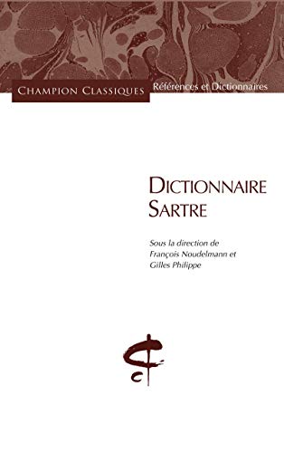 9782745326874: Dictionnaire Sartre