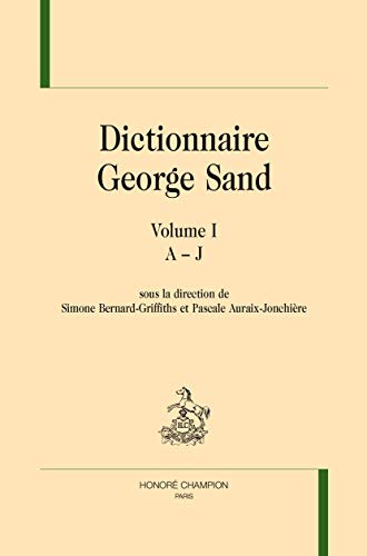 9782745329608: Dcitionnaire George Sand: 2 volumes