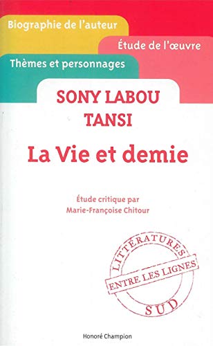 9782745329790: Sony Labou Tansi, La vie et demie