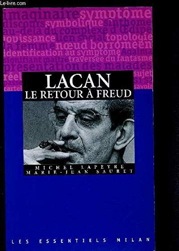 Stock image for Lacan : Le retour  Freud for sale by Ammareal