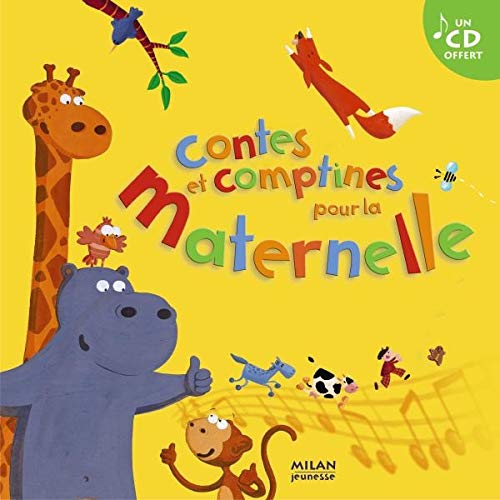 9782745910912: Contes et comptines pour la maternelle (1 livre + 1 CD)