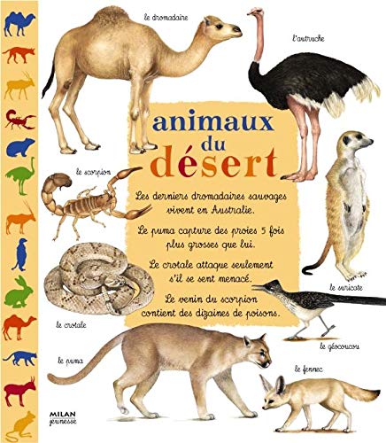 Beispielbild fr Animaux du d sert (French Edition) zum Verkauf von Better World Books