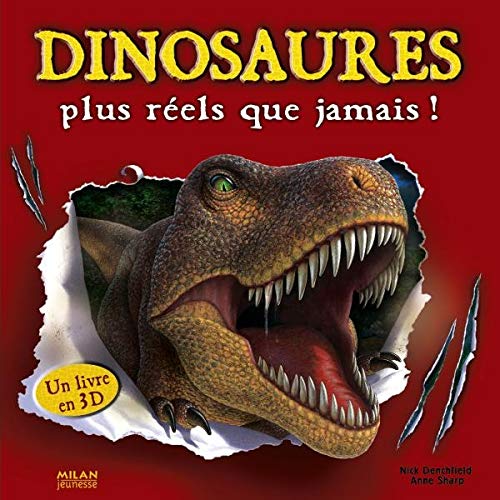 Beispielbild fr Dinosaures plus rels que jamais ! : Un livre en 3D zum Verkauf von medimops
