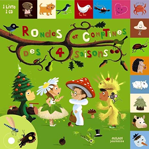 9782745923622: Rondes et comptines des 4 saisons (1CD audio) (French Edition)