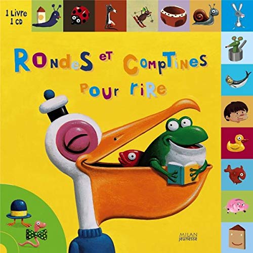 Imagen de archivo de Rondes et comptines pour rire (1CD audio) a la venta por medimops